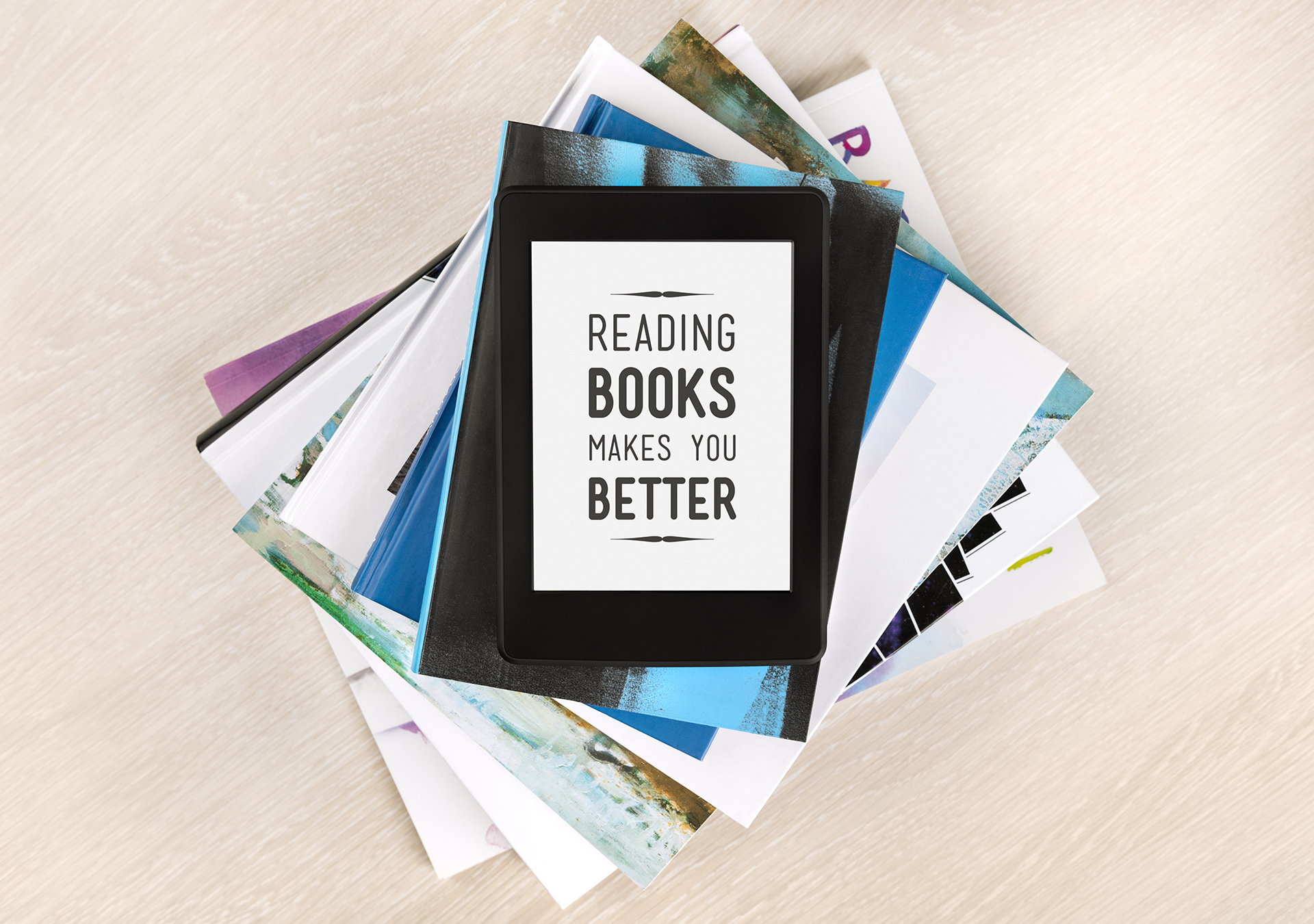 Reading books makes you better